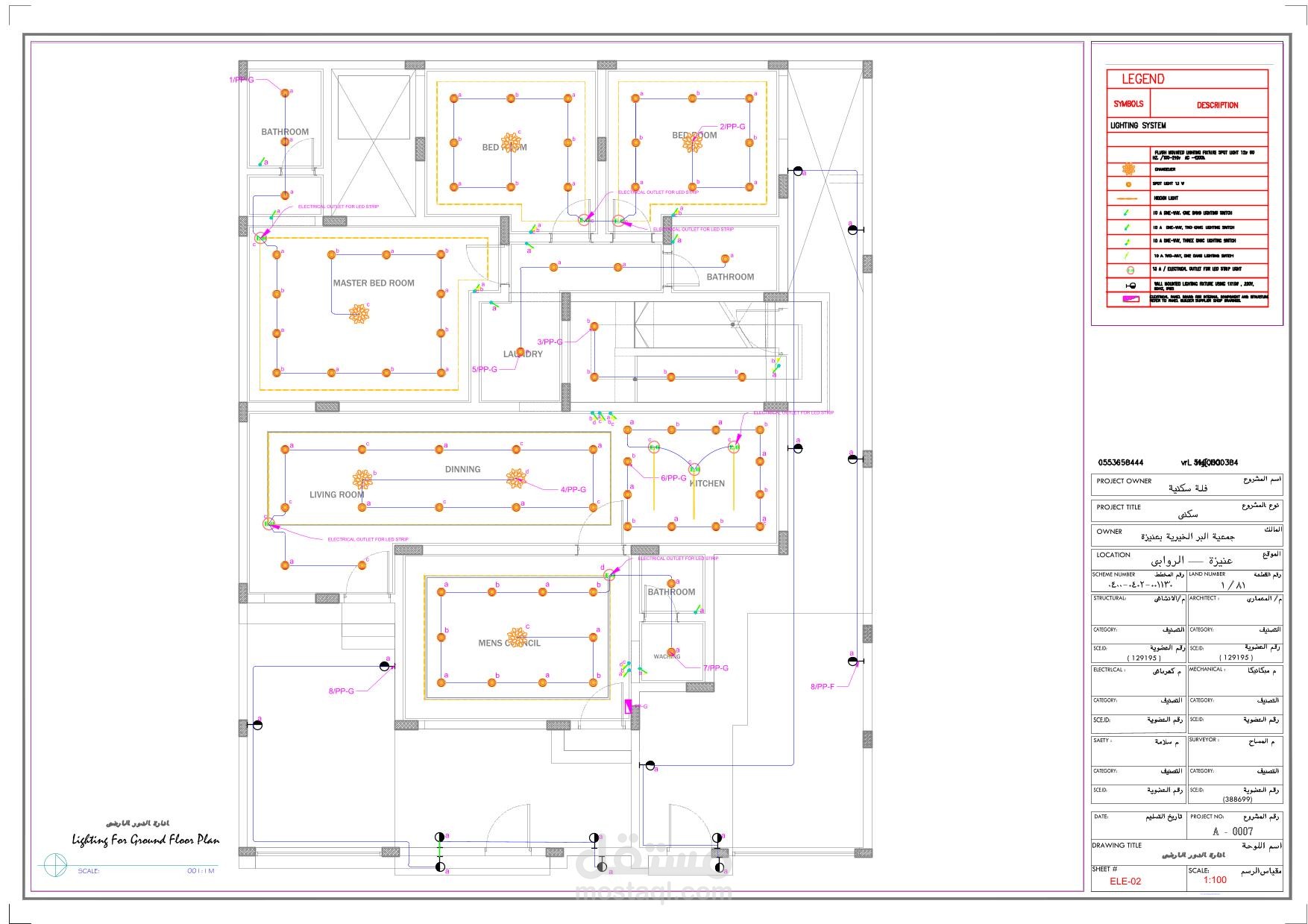 ELECTRICAL DESIGN FOR VILLA