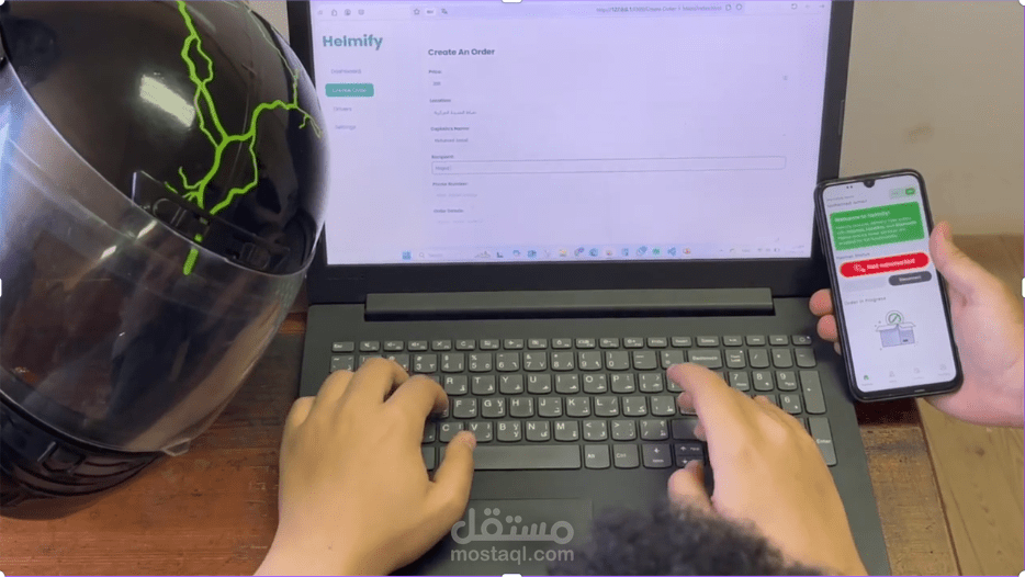 IoT Smart Helmet – Graduation Project