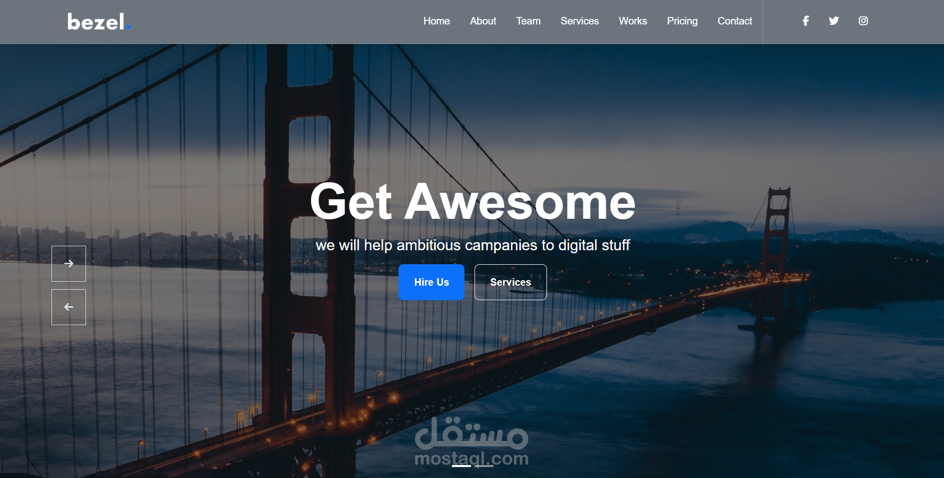 Bezel Website