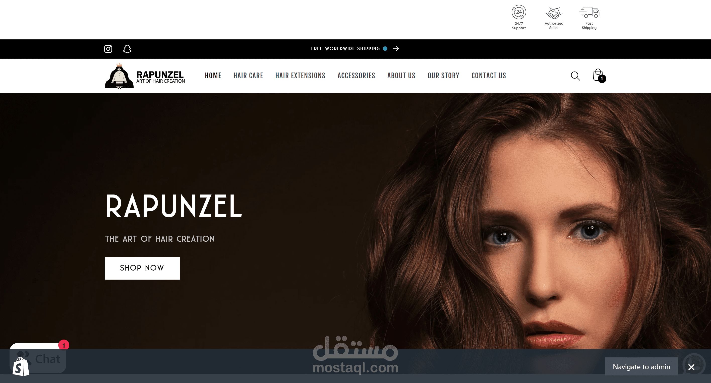 متاجر شوبيفاي تصميم وبرمجة