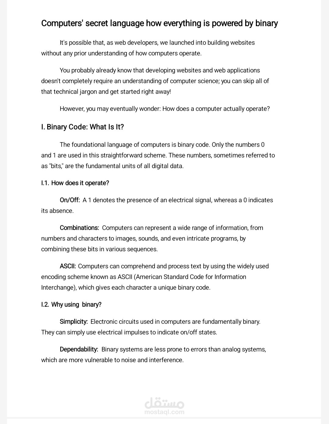 Computer's secret language how everything is powered by binary