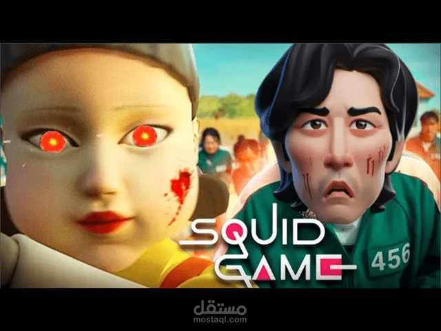 طورت لعبة الحبار بمحرك يونتي