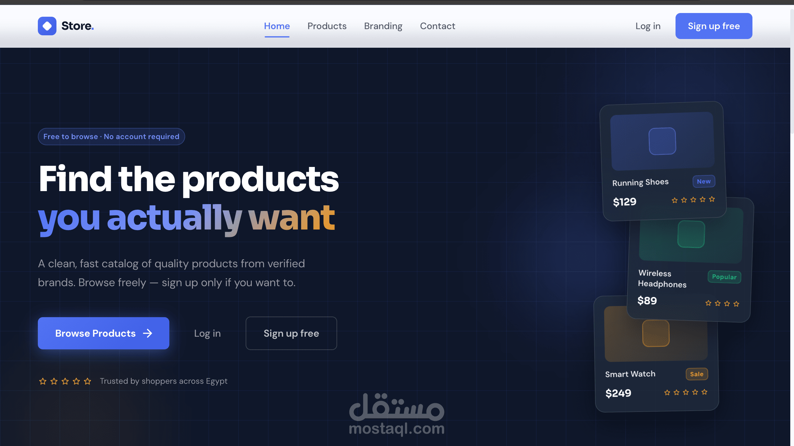 Small E-Commerce Website | Next.js & TypeScript