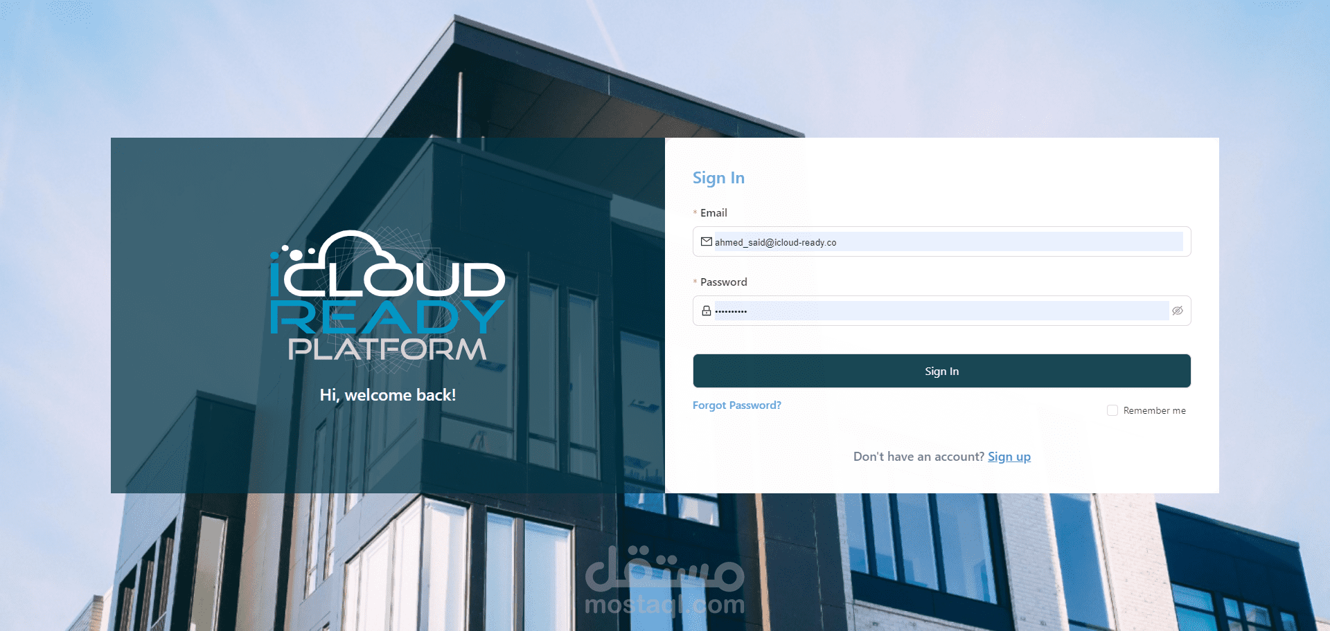 ICloud-Ready - منصة إدارة العقارات