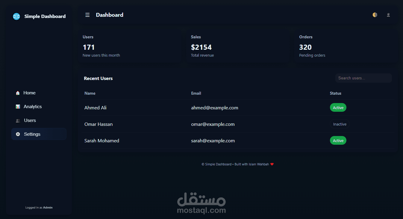 dashboard