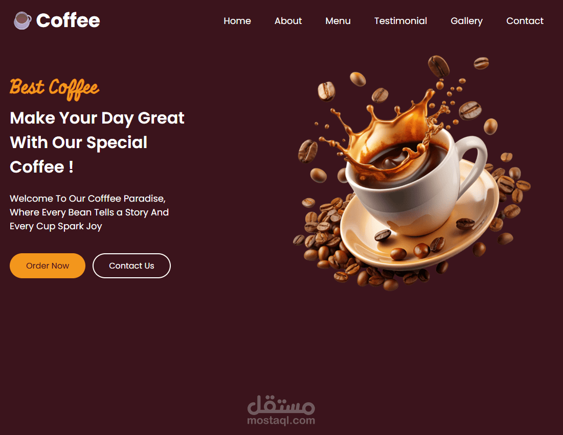 Coffee Website