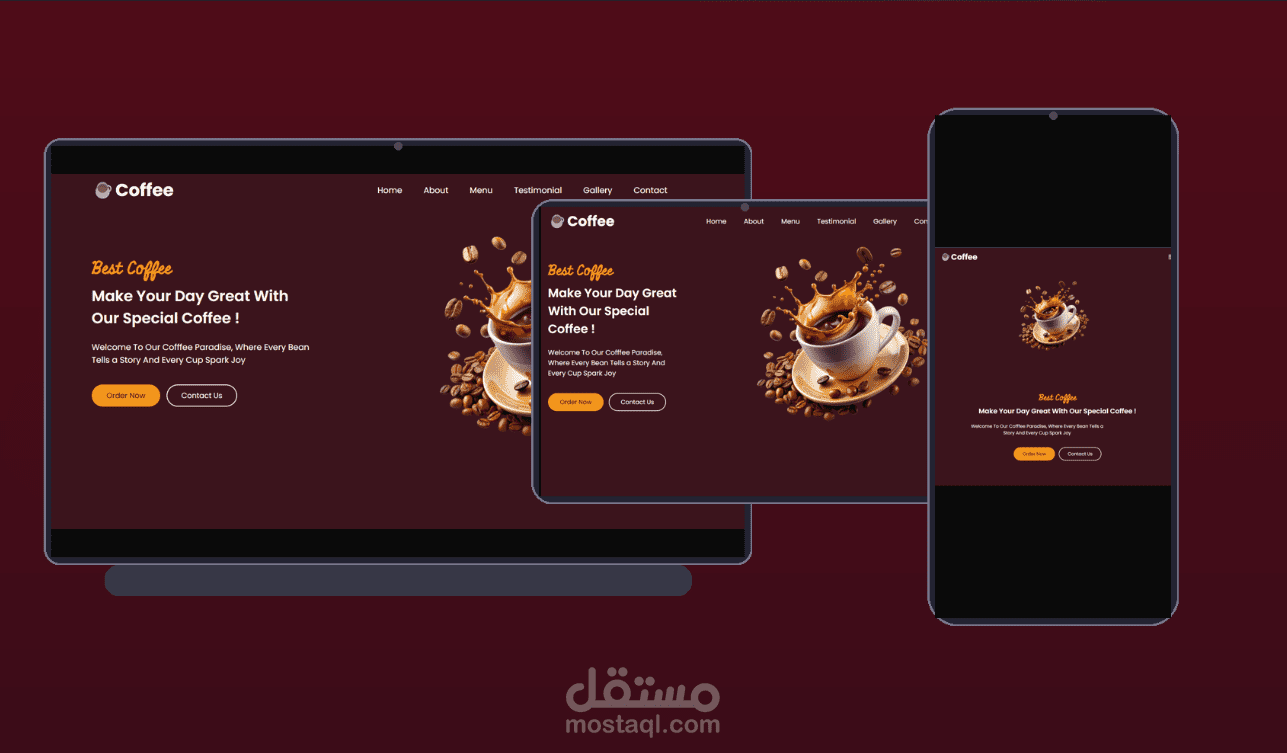 Coffee Website