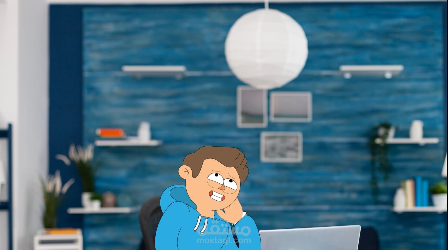 رسم شخصيه حقيقيه و تحريكها مع جعلها تتحدث