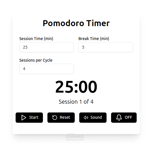 Pomodoro Timer