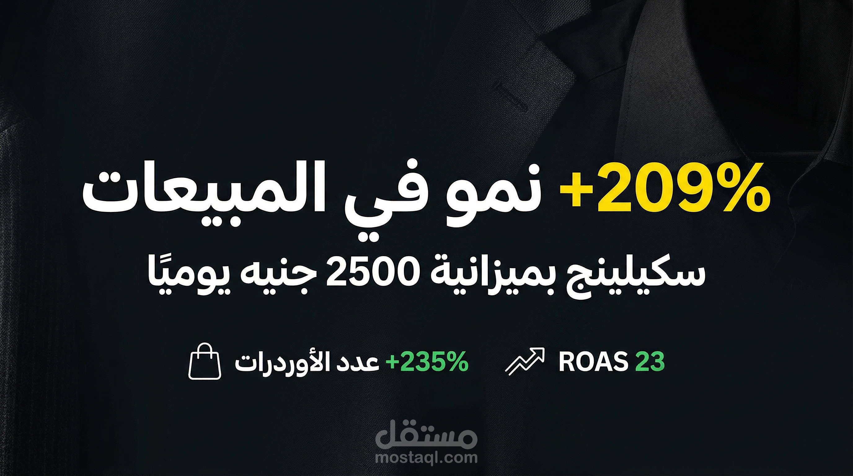 من Budget محدود لـ نمو 209% في المبيعات — إزاي عملنا Scaling ذكي بدون ما نزود الصرف؟