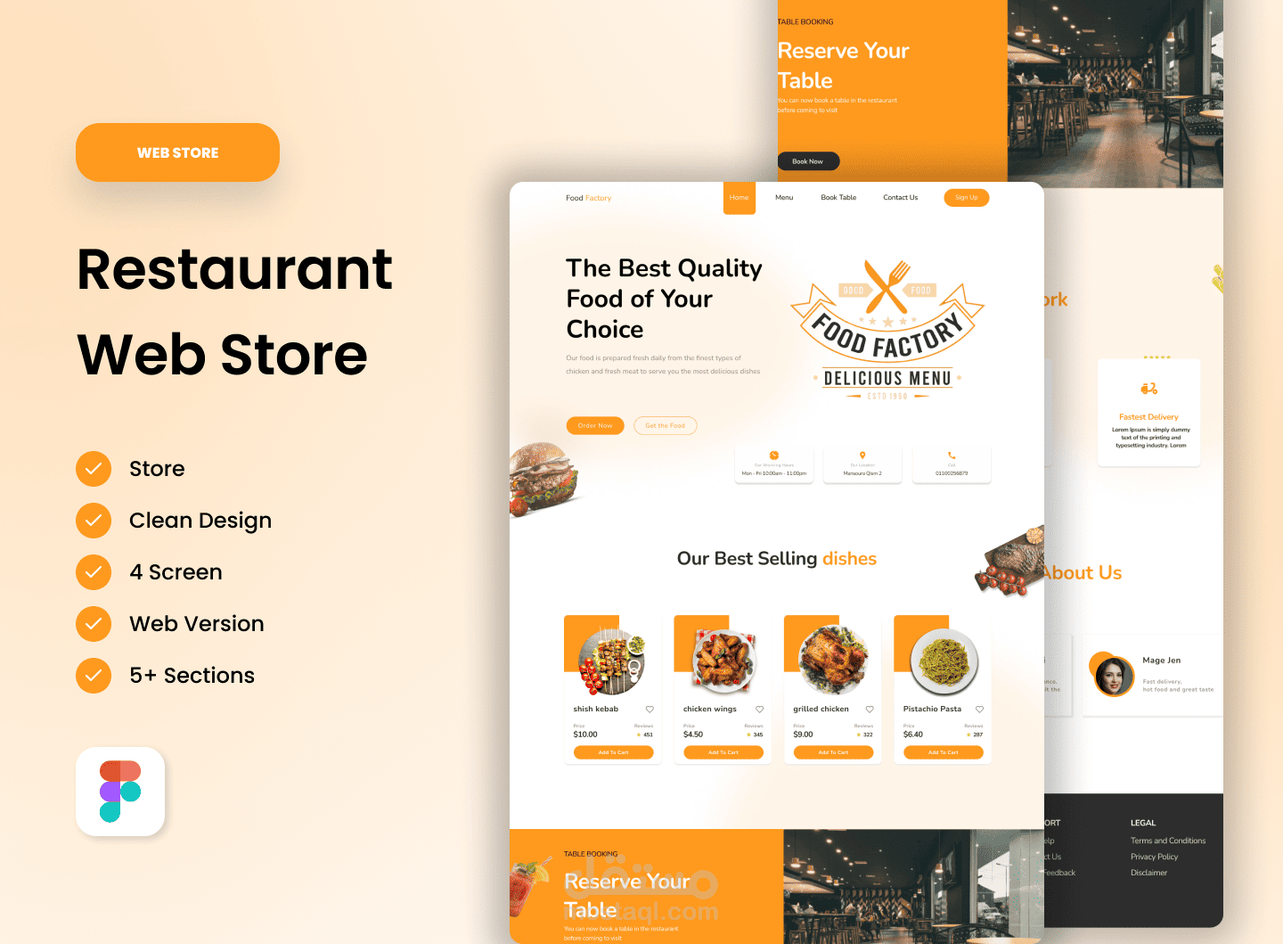 Restaurant Website Design