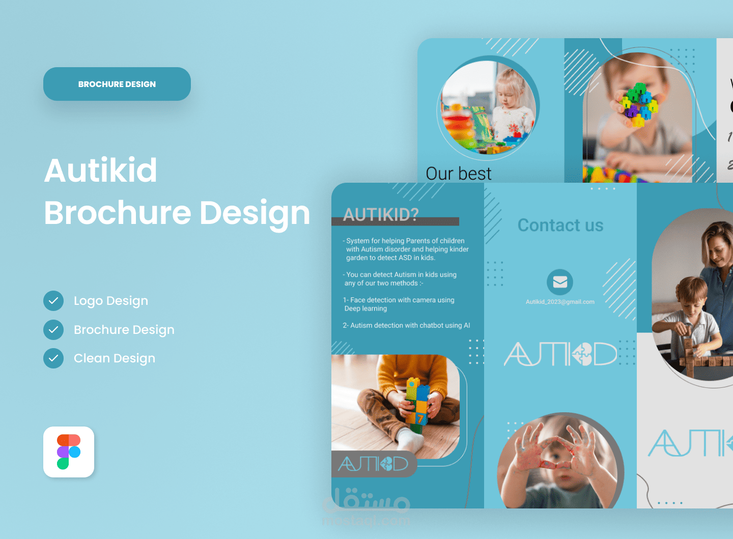 autikd brochure design