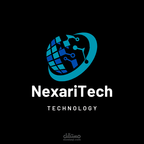 تصميم هويات بصرية احترافية لشركات التقنية Nexari