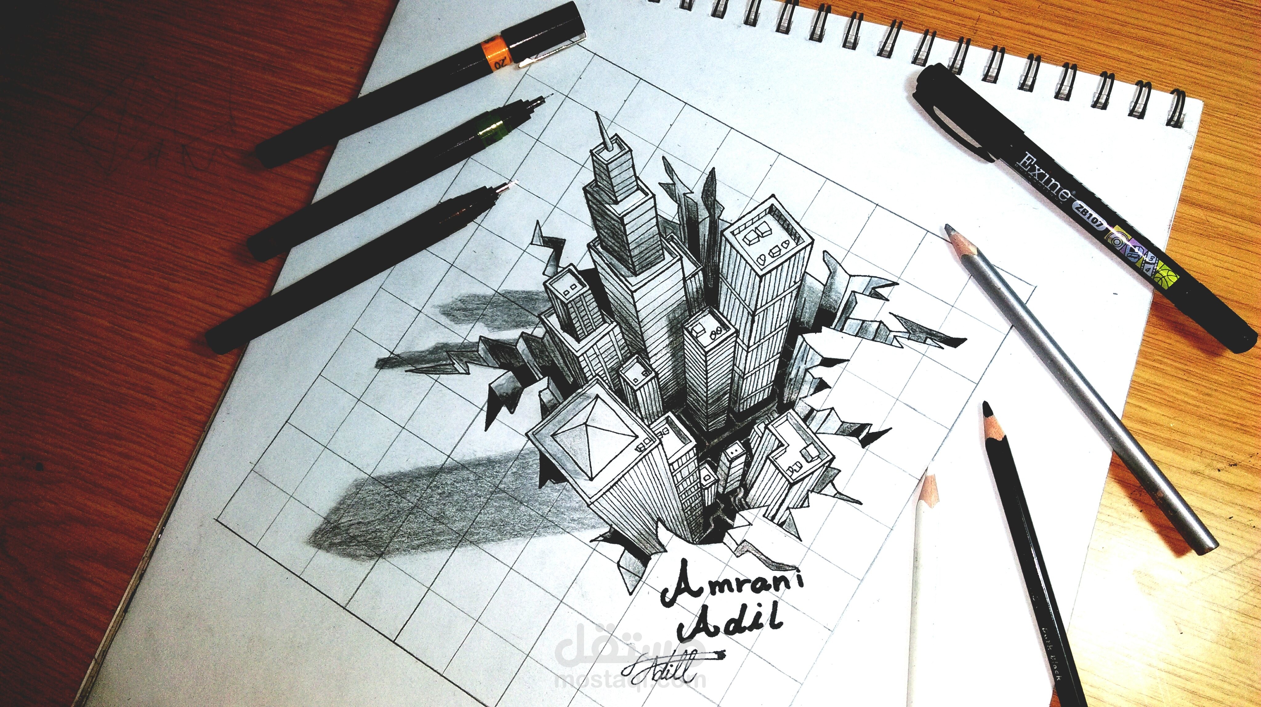 سوف أقوم برسم أي شيئ تريده أنمي,حيوانات,رسوم متحركة,مباني...