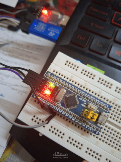 تطوير وتنفيذ عملية Firmware Over-the-Air (FOTA) باستخدام STM32F103C8T6 وESP32