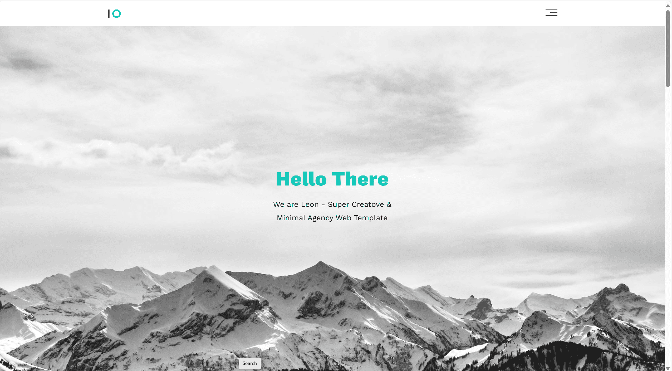 Website for web development service