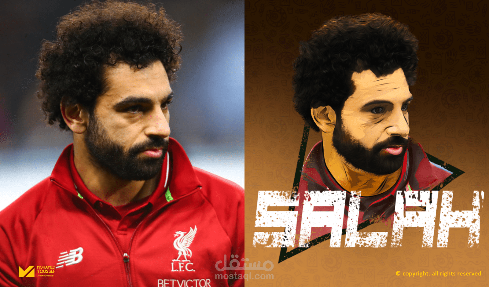 تحويل صورة عادية لصورة كرتونية "Vector"