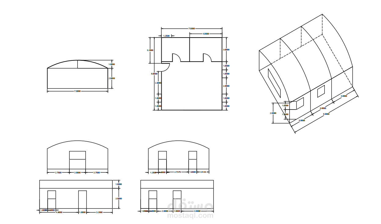 انشاء وتصميم خرائط مباني