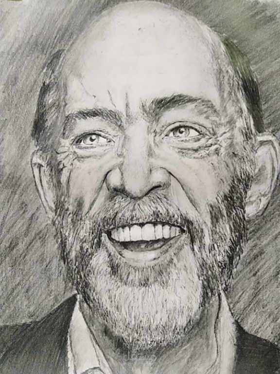 الرسم بالرصاص