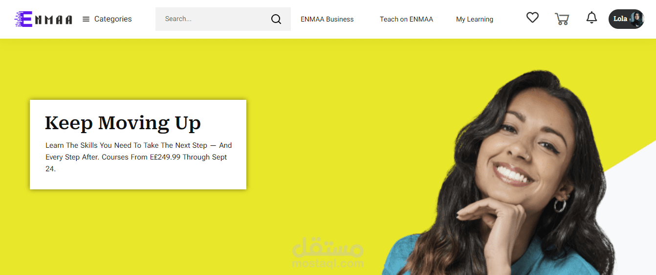 Udemy Clone using wordpress