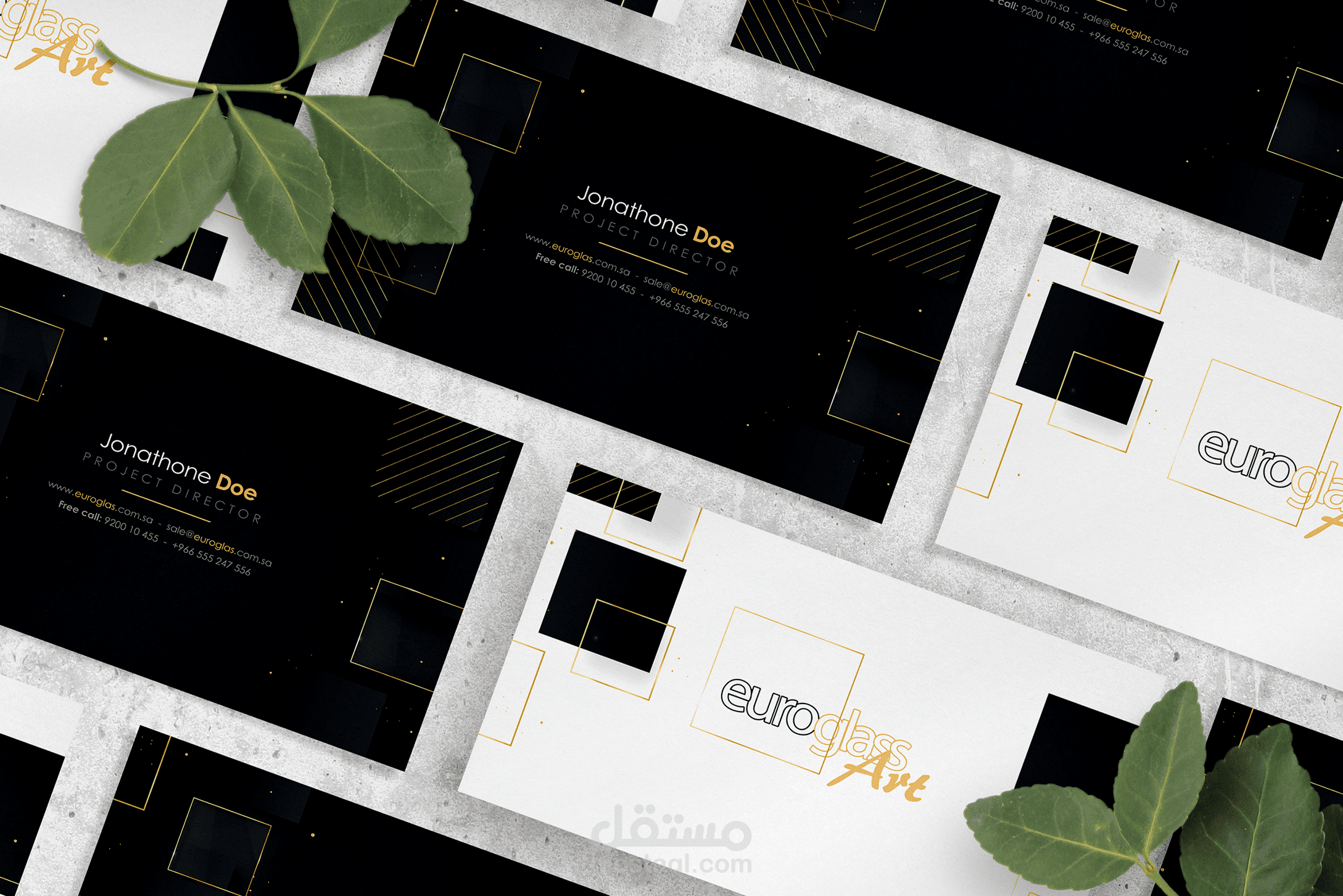 EuroGlass Art - Identity design