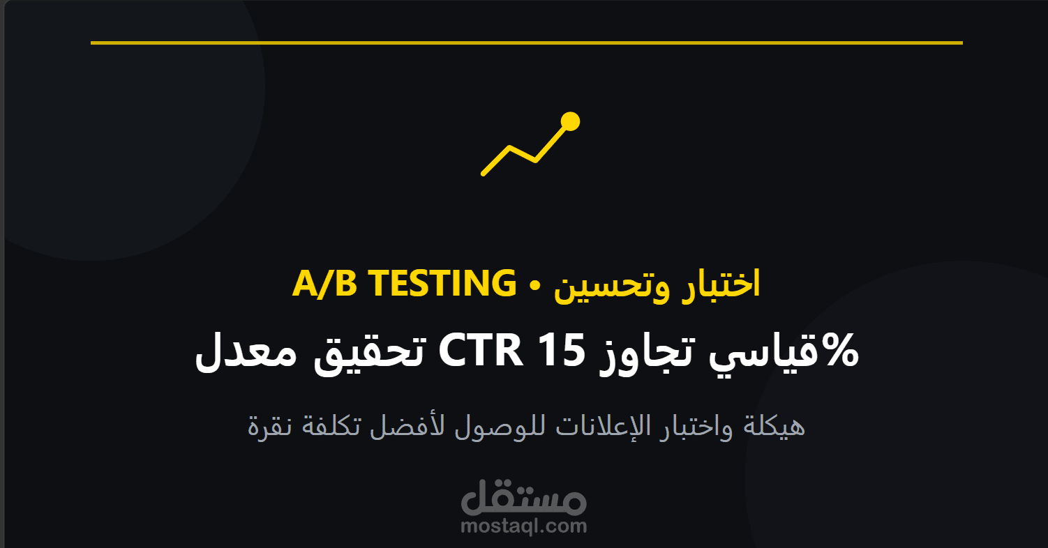 هيكلة حملات اختبار واستهداف لبراند ملابس مع تحقيق CTR قياسي تجاوز 15%