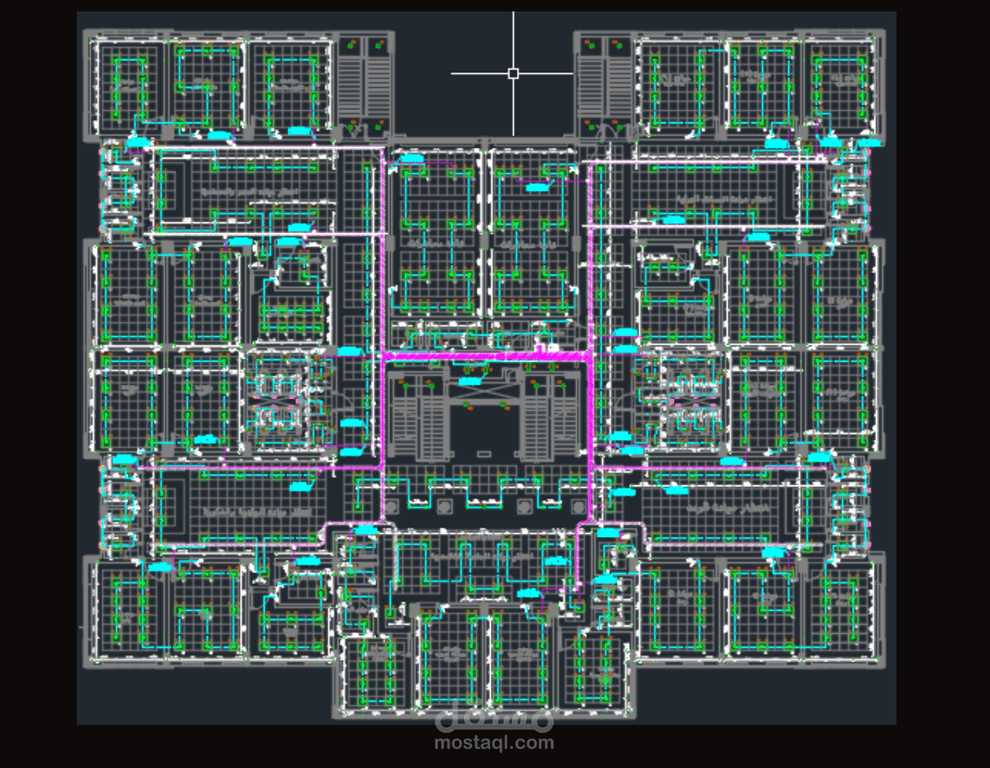 شوب دروانج كهرباء لمبنى عيادات طبية