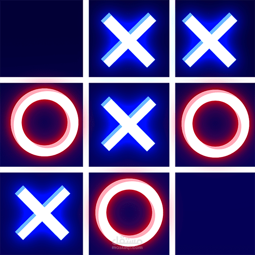 تطبيق لعبة XO (تيك تاك تو) باستخدام الانظمة المدمجة