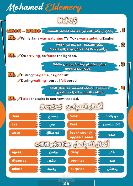 كتاب مدرس إنجليزي - تصميم باستخدام InDesign