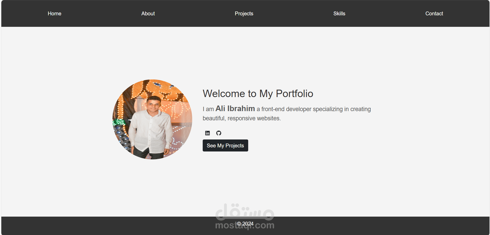 Design my own portfolio