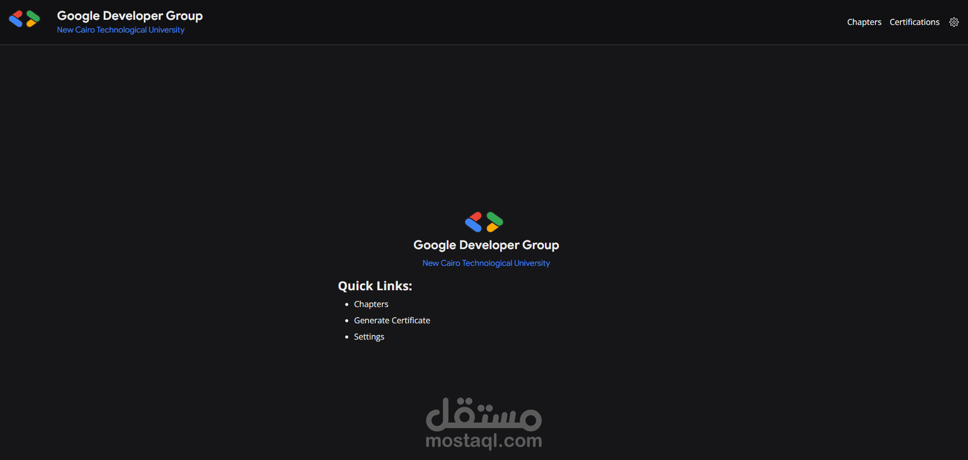 Google Developer Groups on Campus Certifications