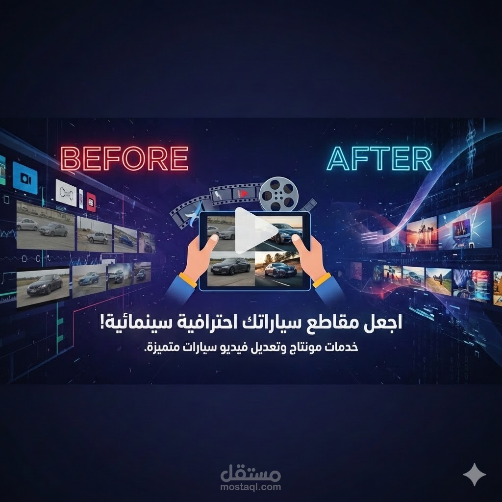 خدمة مونتــــاج احـــــترافية فى مجال السيارات