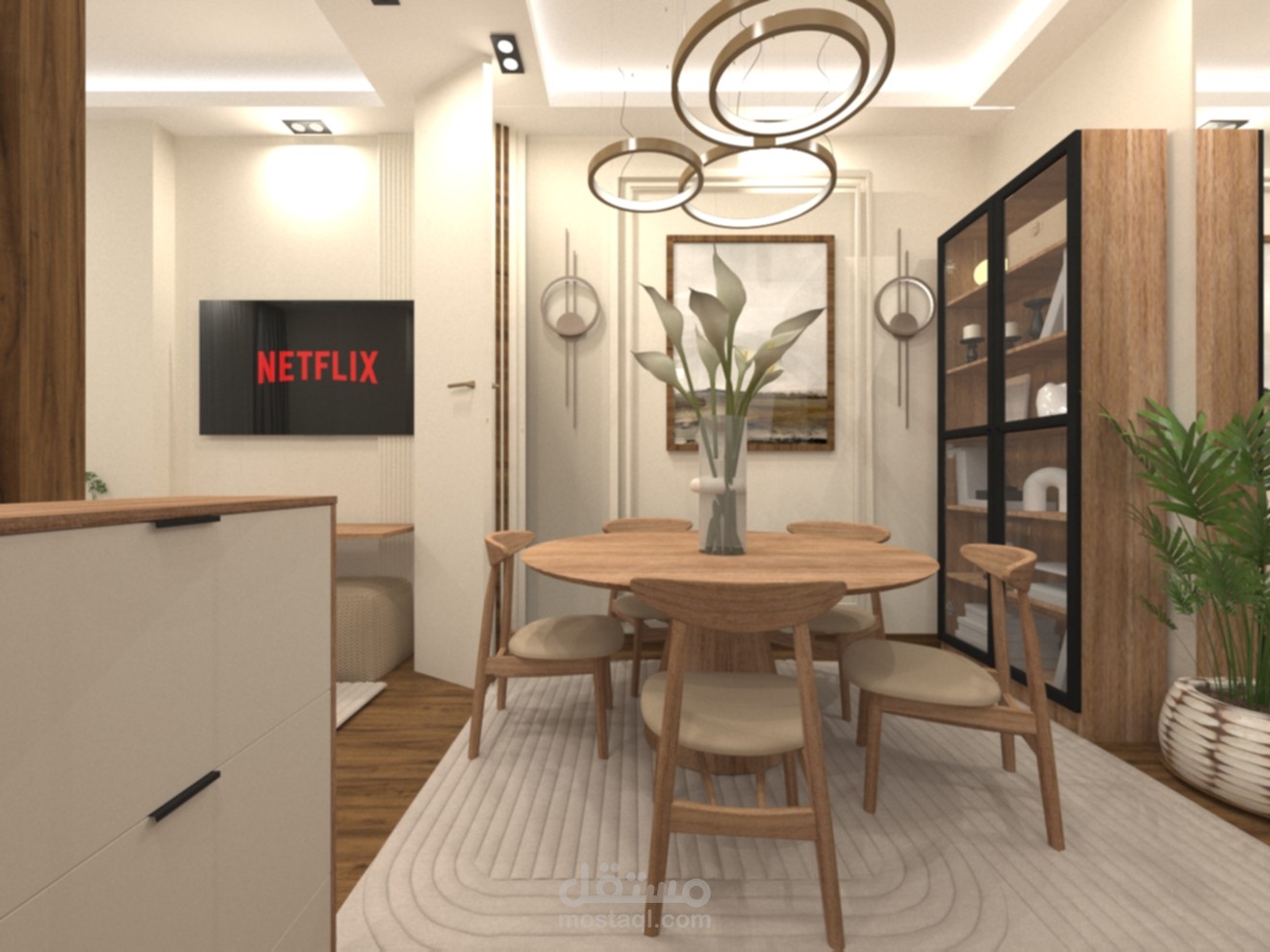 شقة سكنية غرفة واحدة studio apartment