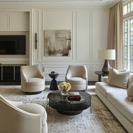 تخطيط معماري لشقة غرفة واحدة