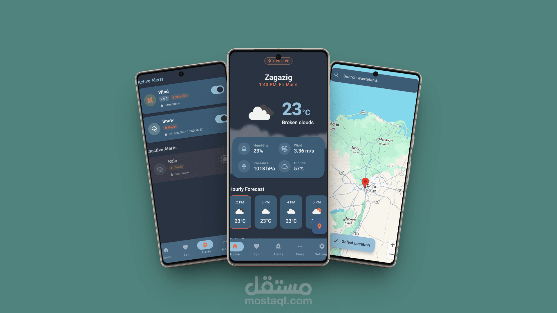 Pip-Boy Weather Station, Android App