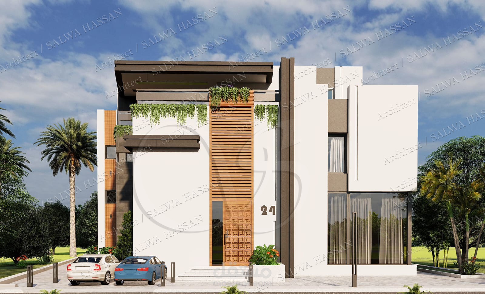 فيلا بتصميم مودرن -قطر