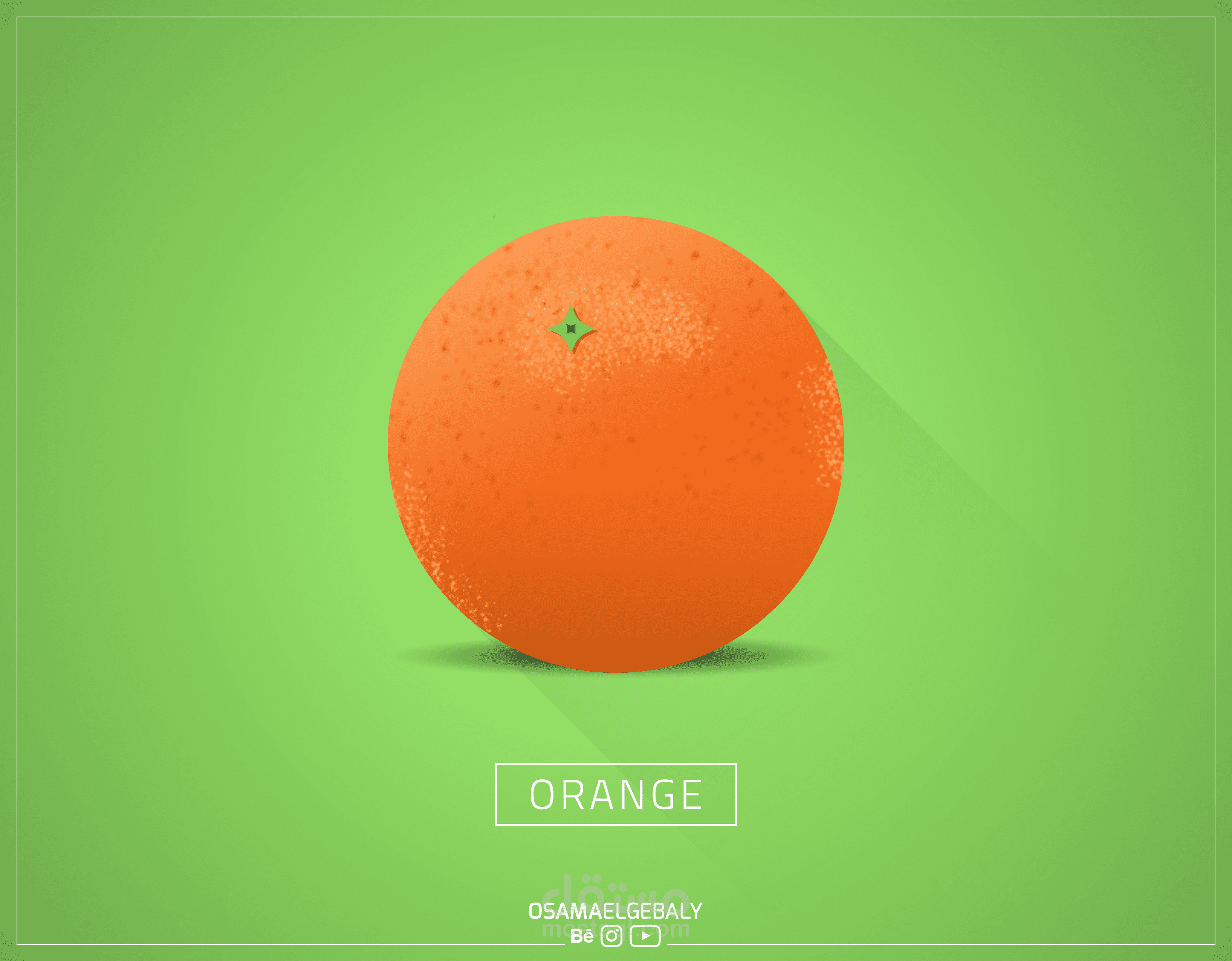 أيقونة برتقال