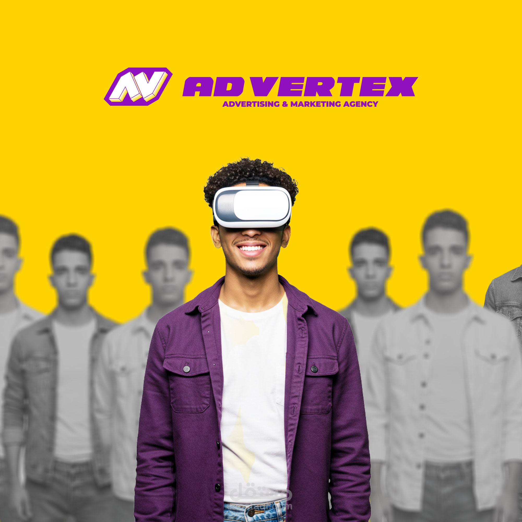 تصميمات سوشيال ميديا لشركة تسويق