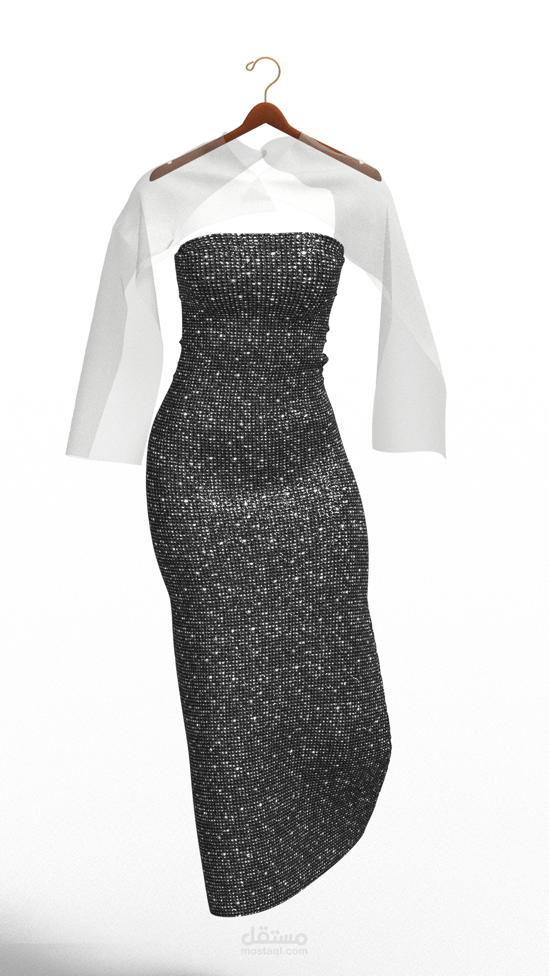 3D animation fashion show runaway