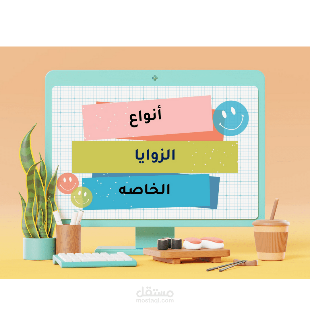 تصميم عروض تقديمه باللغه العربيه