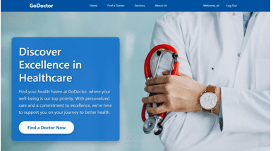 تطوير منصة DoctorGo