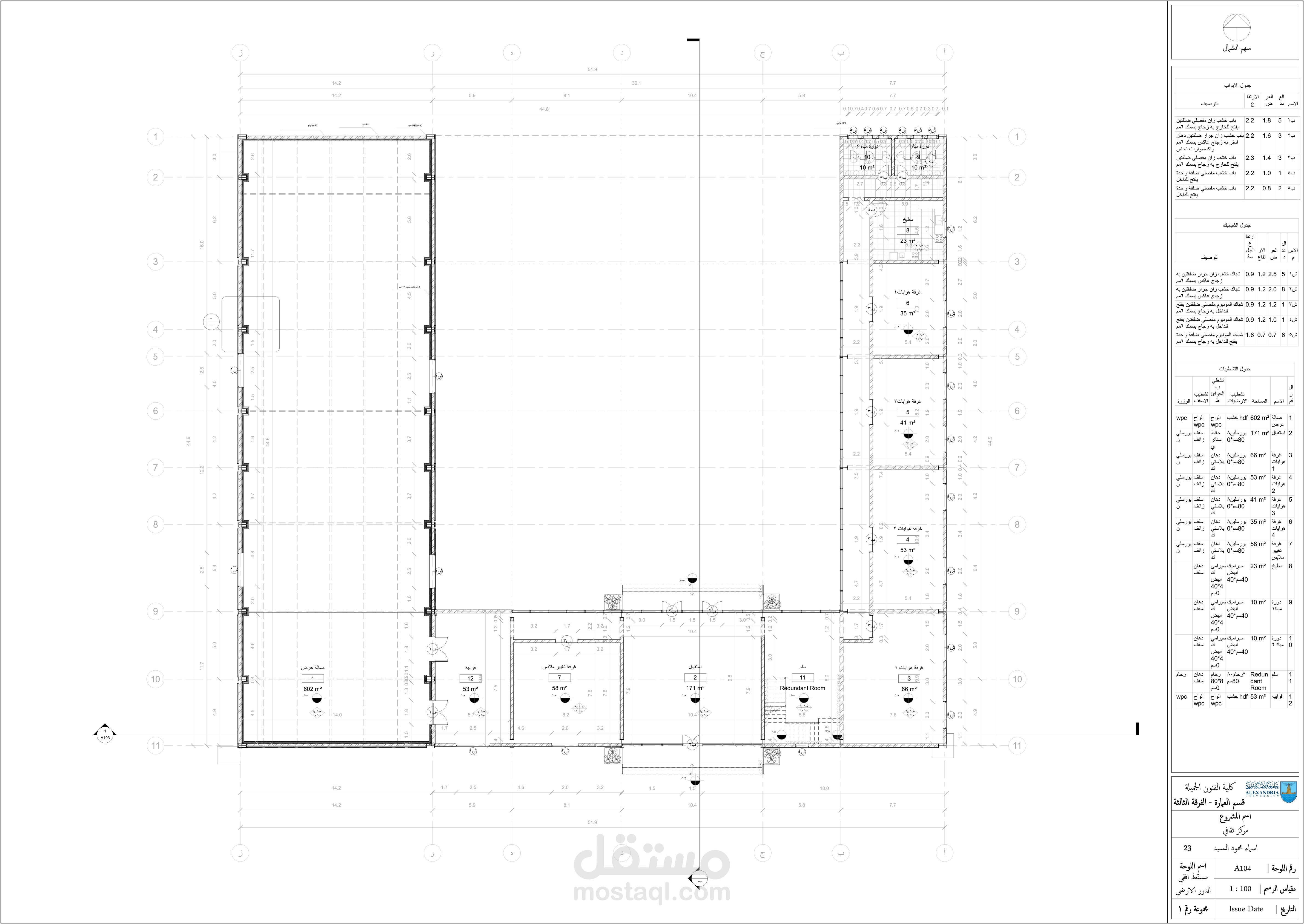 Culture center executive project
