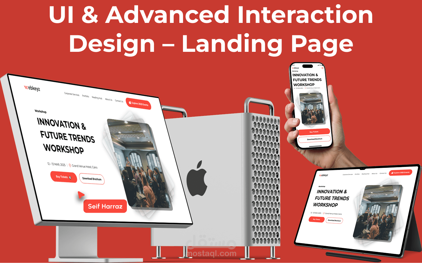 Landing Page for webkeyz