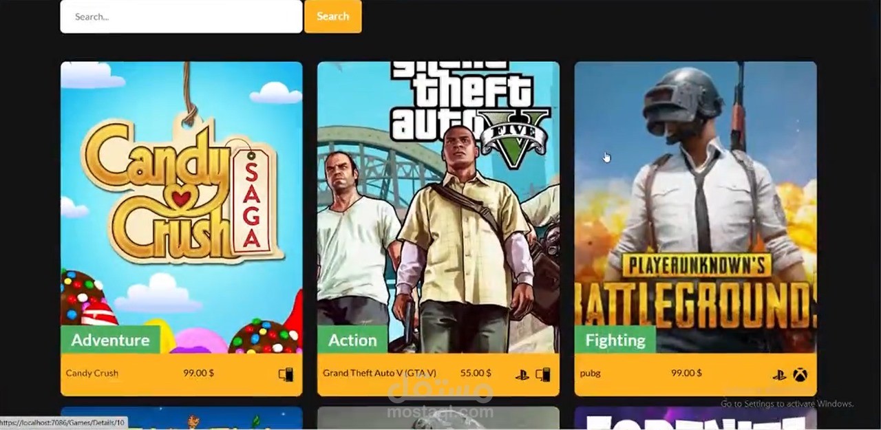GameZone: منصة ألعاب إلكترونية متكاملة