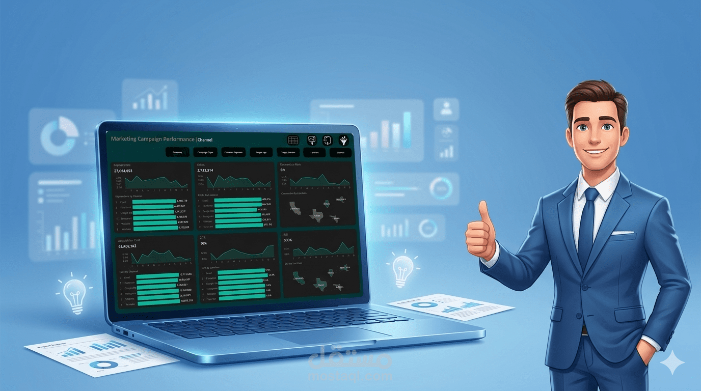 Marketing Campaign Analysis — Dashboard يساعدك تاخد قرارات صح