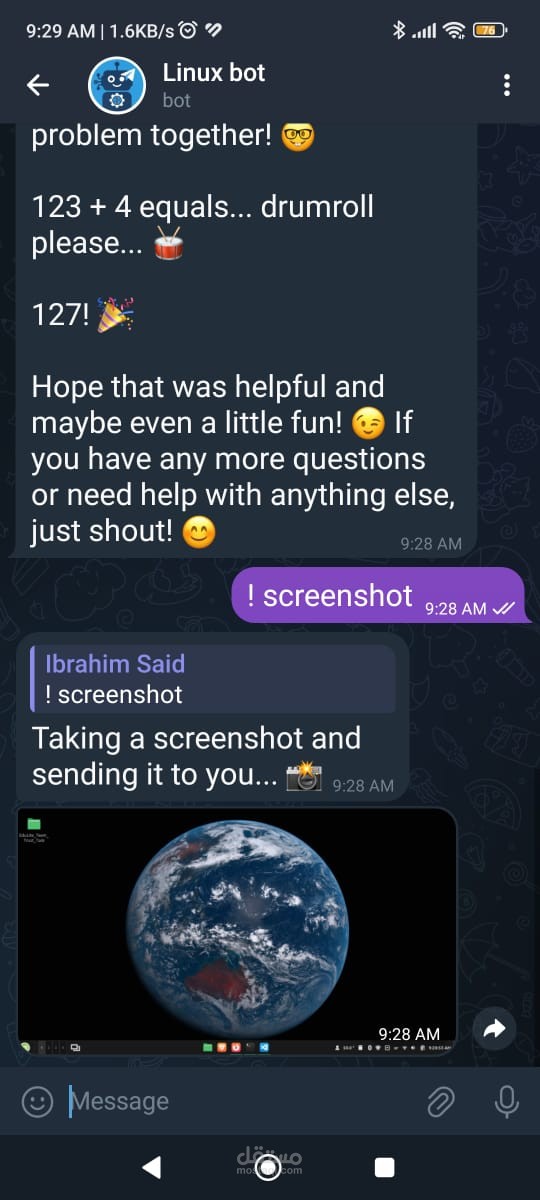 ? Telegram AI Assistant – تحكم كامل بجهازك عبر بوت تيليجرام