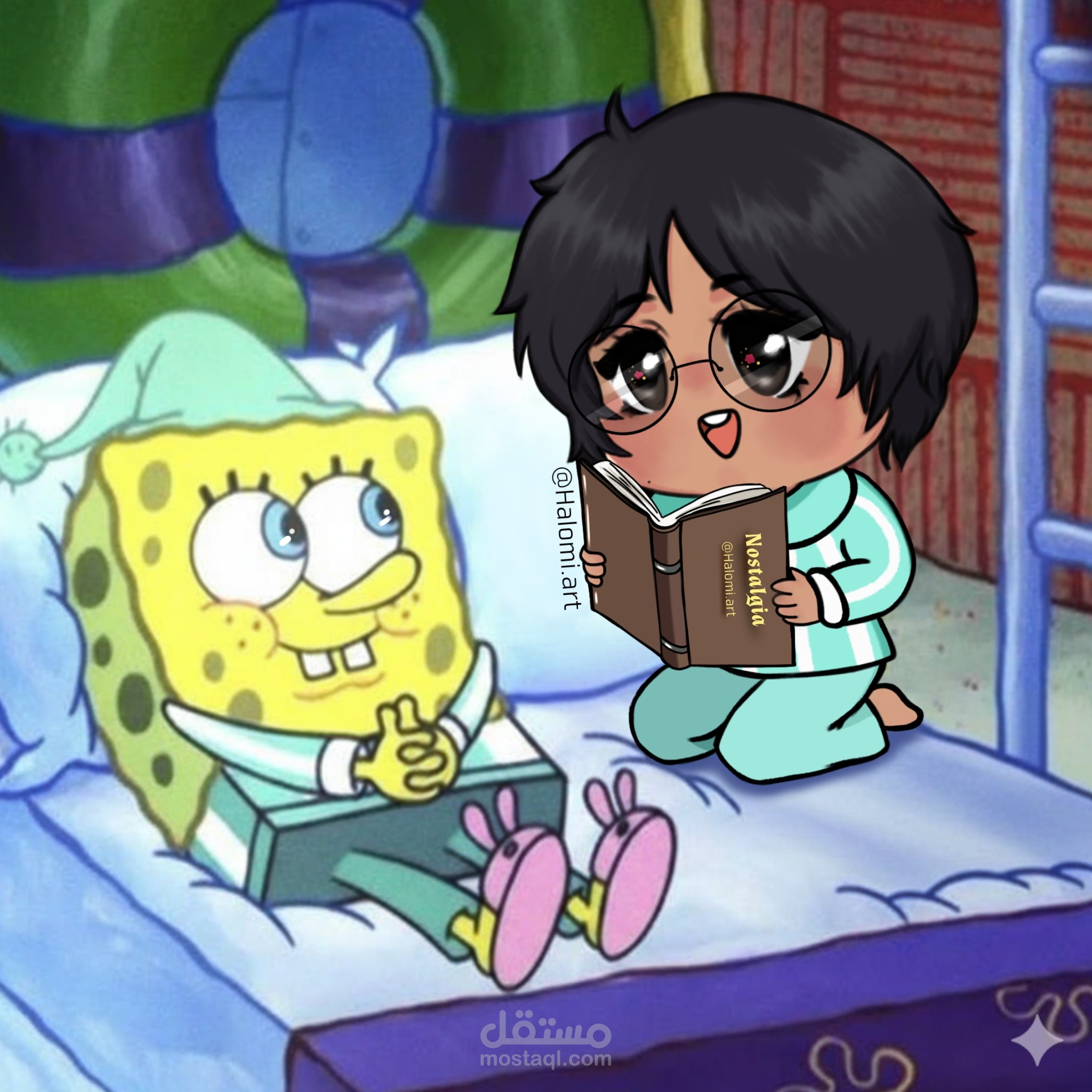 رسم رقمي لشخصيتك بشكل لطيف