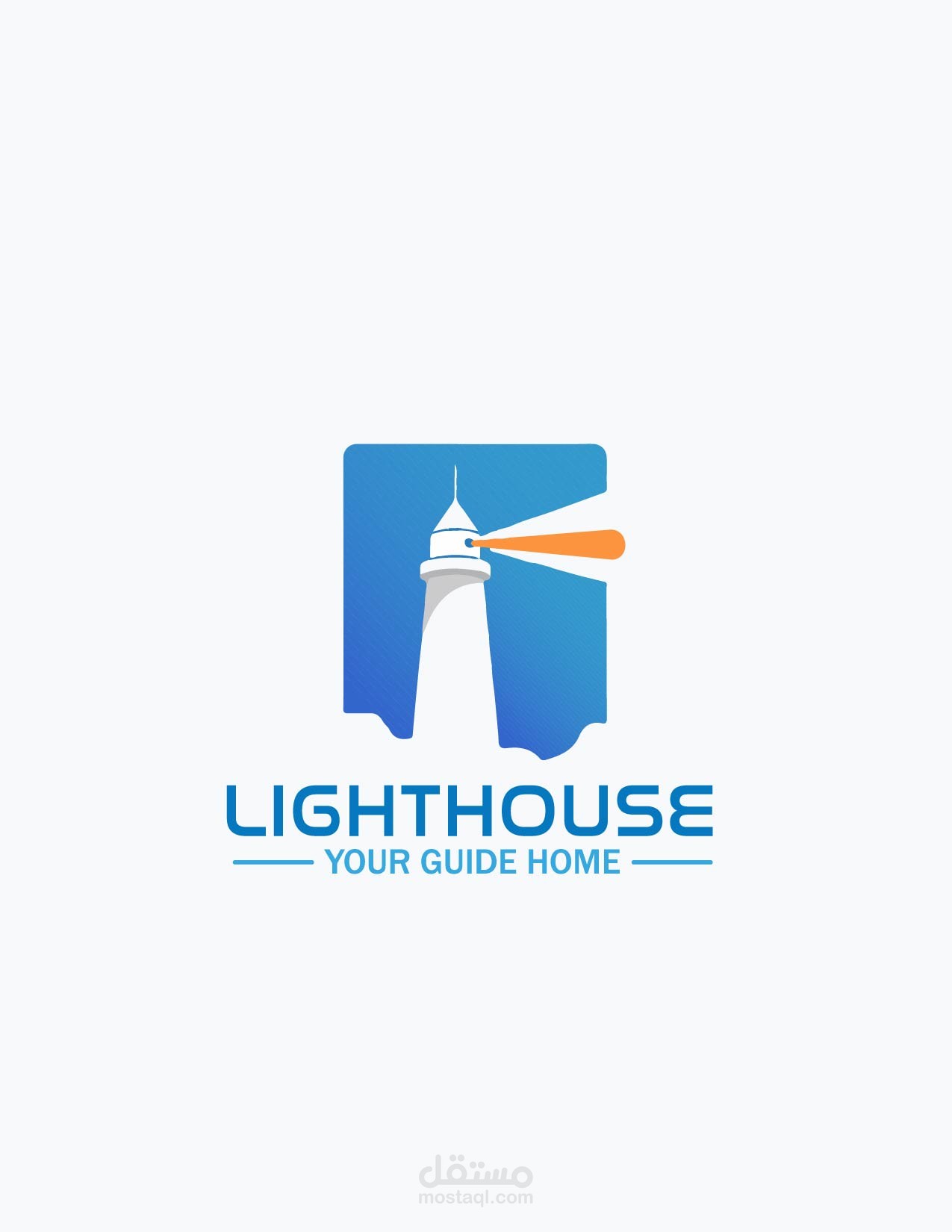 Lighthouse logo , your guide home