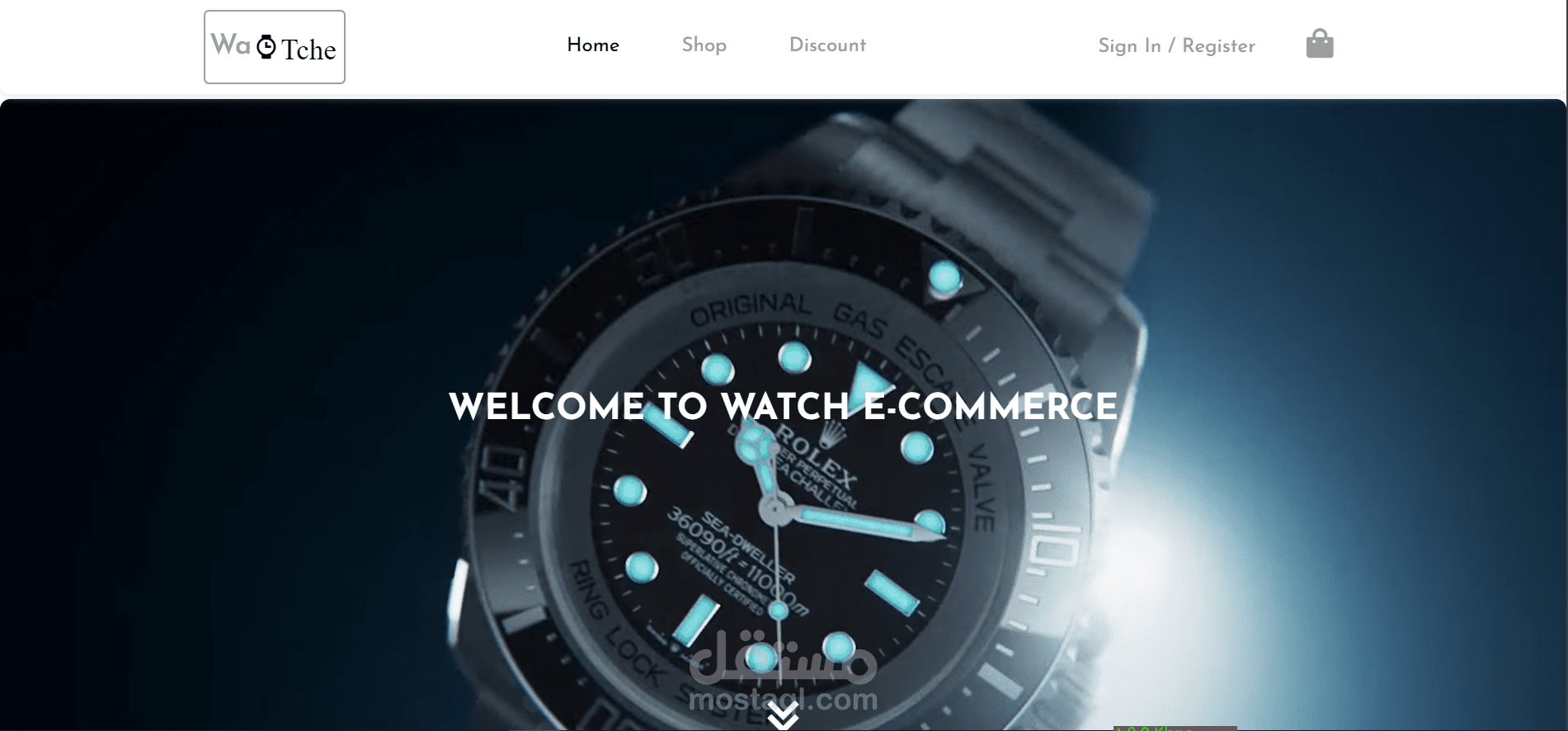 Watch-E-commerce-Project