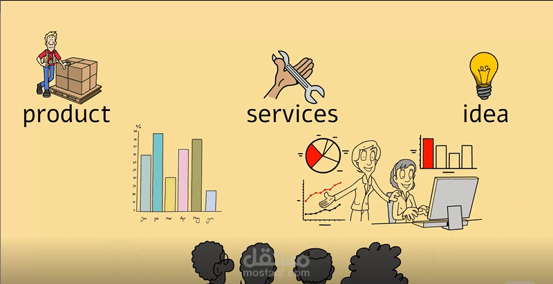 فيديو وايت بورد أنيميشن لشرح الخدمات